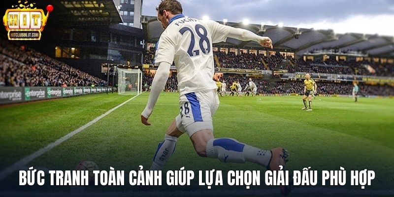 Bức tranh toàn cảnh giúp lựa chọn giải đấu phù hợp