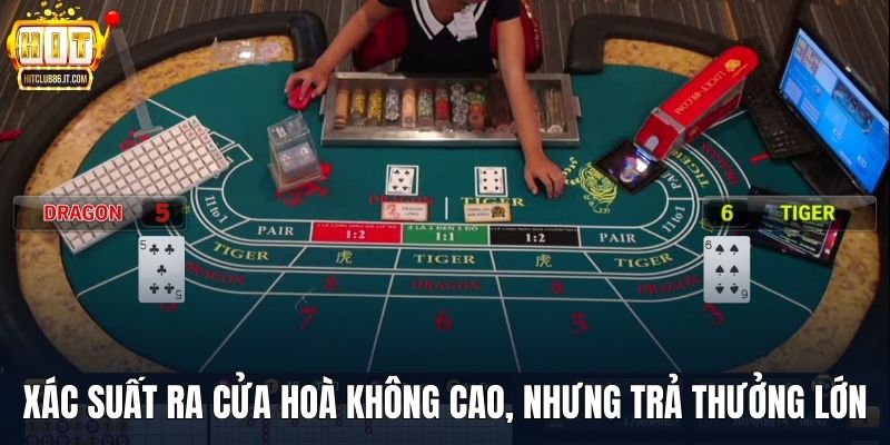 Xác suất ra cửa Hoà không cao, nhưng trả thưởng lớn